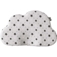  Zopa párna babáknak - laposfejűség elleni memóriahabos ergonomikus Felhő alakú Pink stars babaágynemű, babapléd