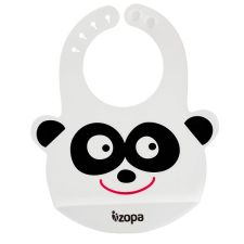 Zopa szilikon előke - Panda előke