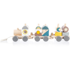 Zopa Wooden Train kisvonat fából készült 1 db készségfejlesztő