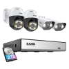 ZOSI 2xC296 5MP + 2xC182 8MP + NVR + 2TB IP kamera szett
