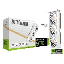 ZOTAC GeForce RTX5070 12GB DDR7 AMP White Edition (ZT-B50700FQ-10P) videókártya
