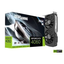 ZOTAC GeForce RTX 4060 8GB Twin Edge OC videokártya (ZT-D40600H-10M) (ZT-D40600H-10M) videókártya