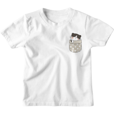  Zsebminta Alamuszi Cica - Gyerek Póló