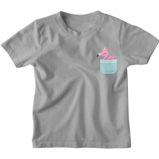  Zsebminta Baby Flamingó - Gyerek Póló