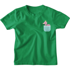  Zsebminta Baby Flamingó - Gyerek Póló gyerek póló