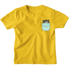  Zsebminta Leskelődő Cica - Gyerek Póló gyerek póló