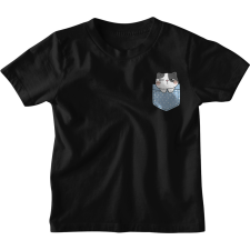  Zsebminta Ravasz Cica - Gyerek Póló gyerek póló
