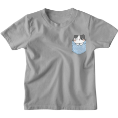  Zsebminta Ravasz Cica - Gyerek Póló