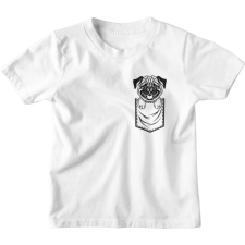  Zsebmintás Mopsz - Gyerek Póló gyerek póló