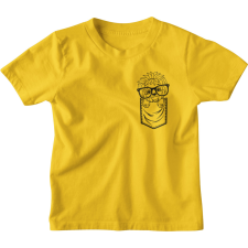  Zsebmintás Szemüveges Oroszlán - Gyerek Póló gyerek póló
