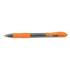Zseléstoll, 0,32 mm, nyomógombos, PILOT "G-2", narancssárga toll