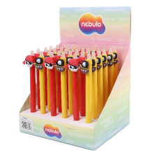  Zseléstoll NEBULO nyomógombos radírozható 0,5mm Kalózok toll