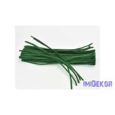  Zsenília drót 30 cm 100db/cs - Fenyő Zöld dekorációs kellék