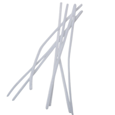  Zsenília drót fehér 30cm 100db-os dekorációs kellék