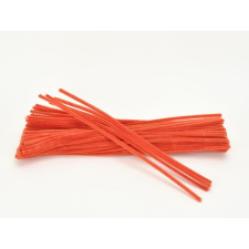  Zsenília drót - narancs 100db/csomag dekorációs kellék