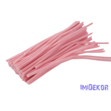  Zsenília drót SHL 30cm 100db/csomag - Púder rózsaszín dekorációs kellék