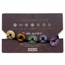 Zsinóros Chakra Karkötő - Nagy Donut karkötő