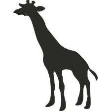  Zsiráf falmatrica tapéta, díszléc és más dekoráció