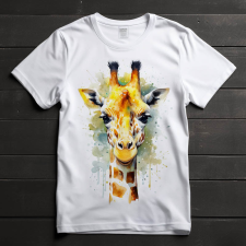  Zsiráf póló (Férfi)(Színes) férfi póló