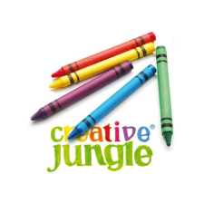 Zsírkréta CREATIVE JUNGLE 12 szín/készlet kréta