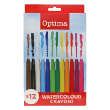  Zsírkréta OPTIMA kerek 12 színű kréta