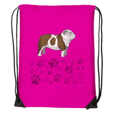 ZSONA DEKOR Angol bulldog - Sport táska magenta