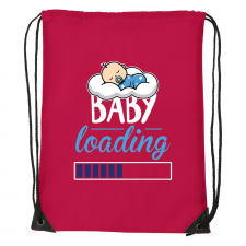 ZSONA DEKOR Baby loading fiú - Sport táska piros kézitáska és bőrönd