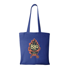 ZSONA DEKOR BBQ time - Bevásárló táska kék v2