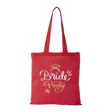 ZSONA DEKOR Bride party - Bevásárló táska piros