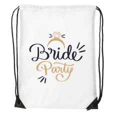 ZSONA DEKOR Bride party - Sport táska fehér
