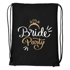 ZSONA DEKOR Bride party - Sport táska fekete