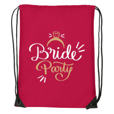 ZSONA DEKOR Bride party - Sport táska piros kézitáska és bőrönd