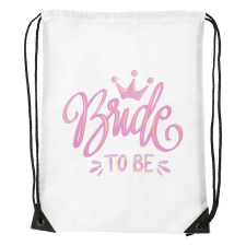 ZSONA DEKOR Bride to be - Sport táska fehér kézitáska és bőrönd
