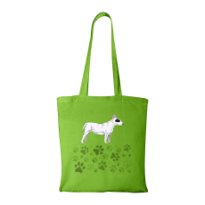 ZSONA DEKOR Bullterrier - Bevásárló táska zöld v1