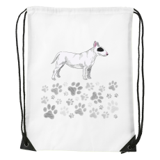 ZSONA DEKOR Bullterrier - Sport táska fehér