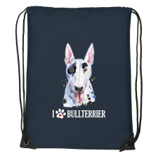 ZSONA DEKOR Bullterrier - Sport táska navy kék kézitáska és bőrönd