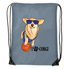 ZSONA DEKOR Corgi - Sport táska szürke v2