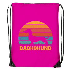 ZSONA DEKOR Dachshund02 - Sport táska magenta