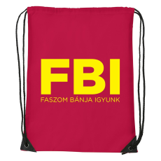 ZSONA DEKOR Faszom bánja igyunk - Sport táska piros