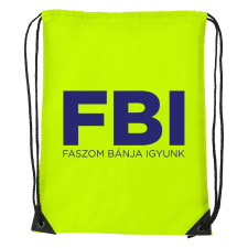 ZSONA DEKOR Faszom bánja igyunk - Sport táska sárga kézitáska és bőrönd