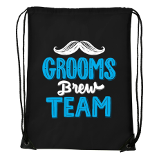 ZSONA DEKOR Grooms brew team - Sport táska fekete