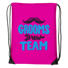 ZSONA DEKOR Grooms brew team - Sport táska magenta