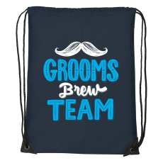 ZSONA DEKOR Grooms brew team - Sport táska navy kék