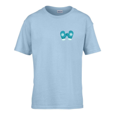 ZSONA DEKOR Gyerek póló Ovis jelel Kesztyű mintával Világos kék 110 méret gyerek póló