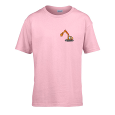 ZSONA DEKOR Gyerek póló Ovis jelel Markoló mintával Rózsaszín 146 méret