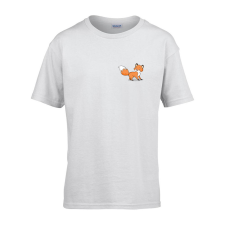 ZSONA DEKOR Gyerek póló Ovis jelel Róka mintával Fehér 134 méret gyerek póló