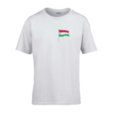 ZSONA DEKOR Gyerek póló Ovis jelel Zászló mintával Fehér
