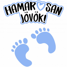 ZSONA DEKOR Hamarosan jövök! Fiú - Sport táska fehér kézitáska és bőrönd