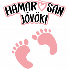 ZSONA DEKOR Hamarosan jövök! Lány - Sport táska fehér kézitáska és bőrönd
