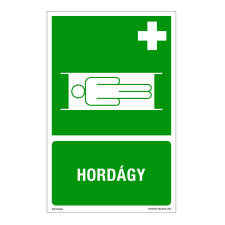 ZSONA DEKOR Hordágy Öntapadós matrica 320x500 mm információs címke